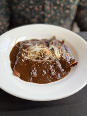 Enchiladas de Mole