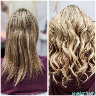 22" genius weft hidden bead extensions.