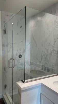 Frameless Shower Enclosure