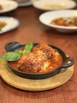 Meatball Parmigiana