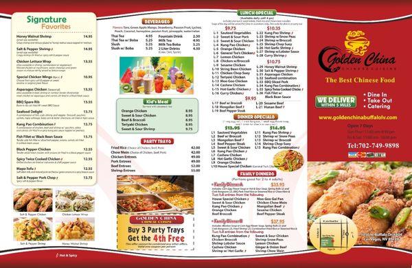 Front Menu
