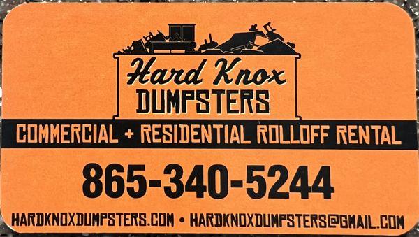 Hard Knox Dumpsters