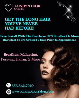 Sew Ins & Bundles