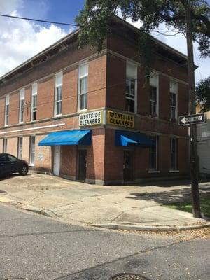 Historic building and excellent service at the corner of Opelousas & Verret in Historic Algiers Point.