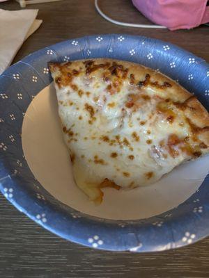Cheese pizza--not the best
