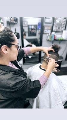 Hair design done by your truly Wendy:) text for appointments. Walk-ins always welcome.