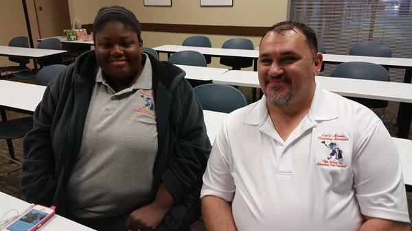 Charmaine is the pretty one! The guy is Matthew.