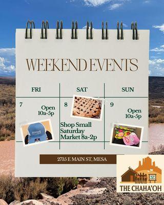 Shop Small Business Saturday weekend