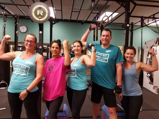 5AM East Bay Boor Camp group at Clayton Fitness Center...Join Us