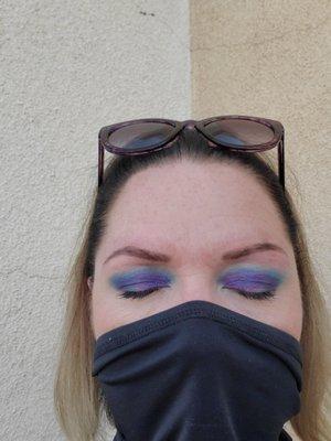 Threaded and tinted brows. Thank you as always!