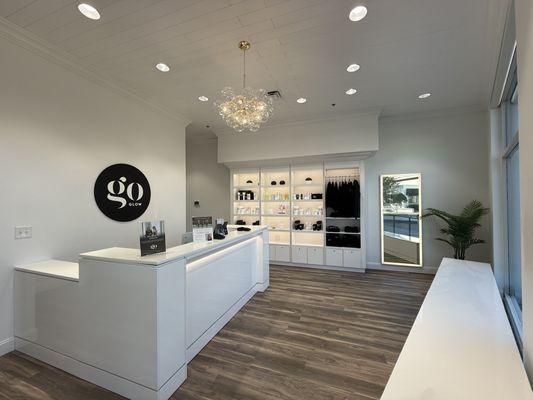 Interior of the store