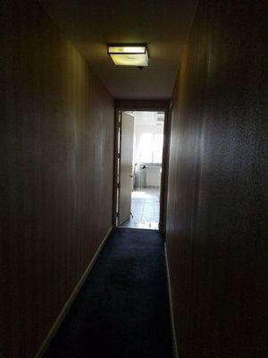 Laundry room in December 2017 with water everywhere