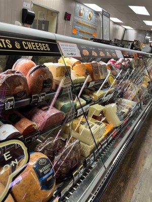 Getting my meat for lunch.