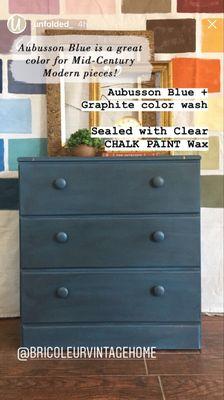 We can cutom paint your furniture or teach you how!