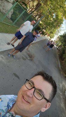 Me and the gang spinnin the block after no twerk