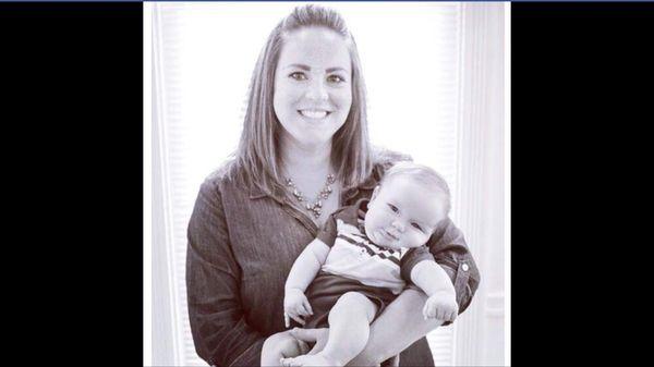 Sheri' and sweet VBAC baby Hudson