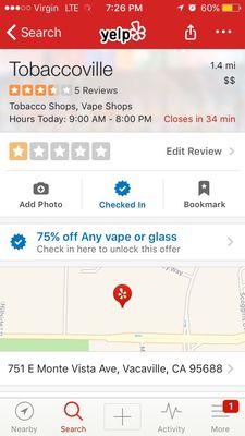 Why is this posted on yelp when they don't even know what yelp is???!!