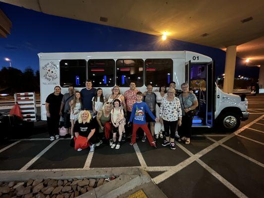 Black Vegas Party Bus