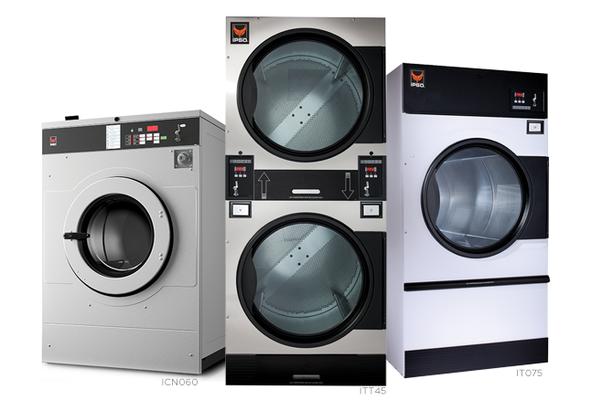 IPSO vended laundry equipment