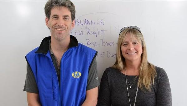 Sean Hess, Broker, and partner Kate Stevens, Broker Associate, of St. Augustine Team Realty.