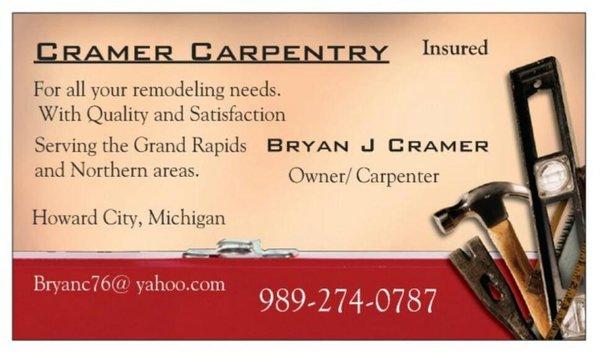 Cramer Carpentry
