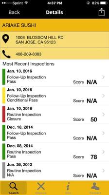 Ariake Sushi Blossom Hill Rd