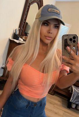 Love my blonde hair !!!!