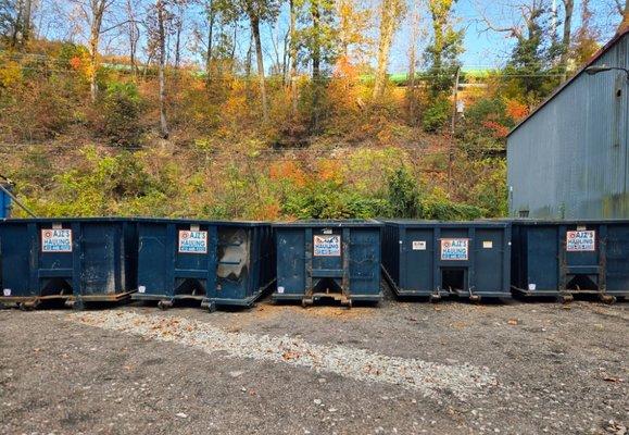 30 yard dumpsters ready for delivery