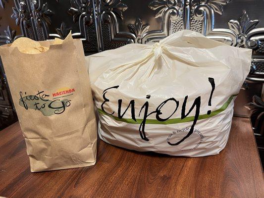 Regular Sized Bag of Chips or Party Sized Bag of Chips