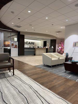 Spacious but all the furniture is peeling plastic "vegan leather"