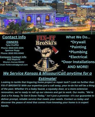 Fix-It Broskis