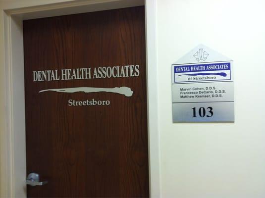 Suite 103 - Dental Health Associates of Streetsboro.