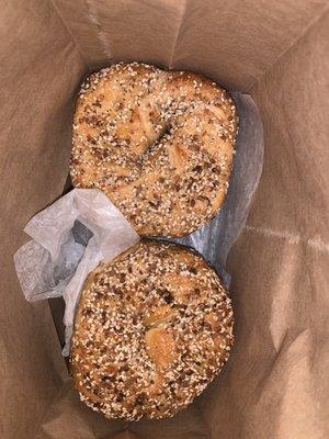 Bagels from NY in Mystic