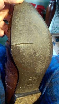 Defective Hugo Boss shoes