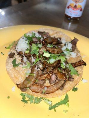 Steak tacos! Absolutely delicious!