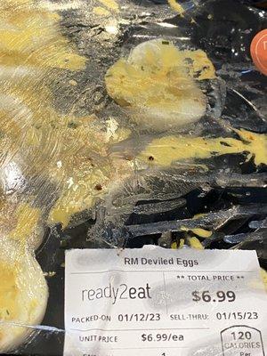 2 days old deviled eggs