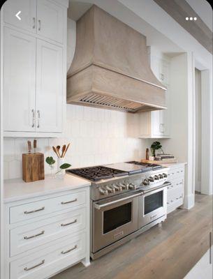 Custom range hood