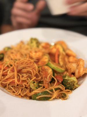 Shrimp primavera (special)