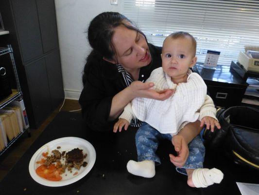 Free burgers for everyone!