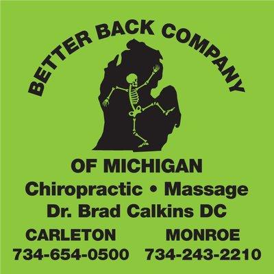 Better Back Company of Michigan Dr. Brad Calkins