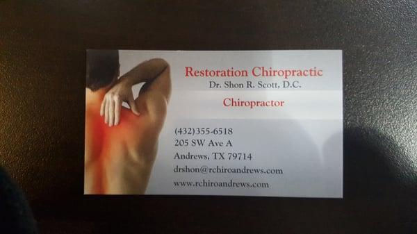 Restoration Chiropractic