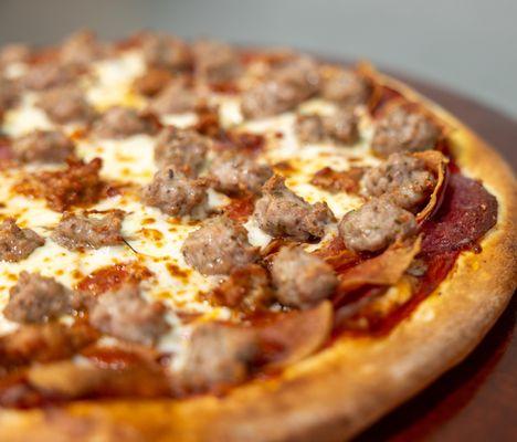 All Meats Pizza
