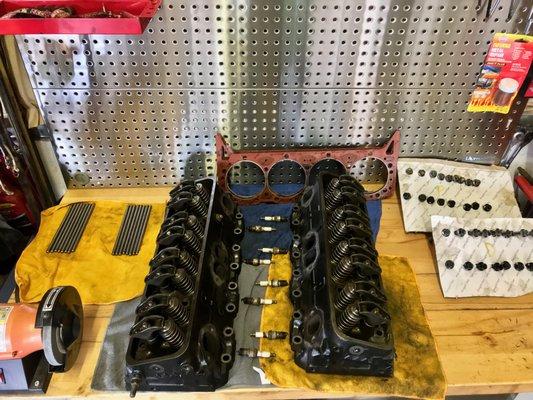 Head Gasket Service on a Chevy C3500 350 SBC