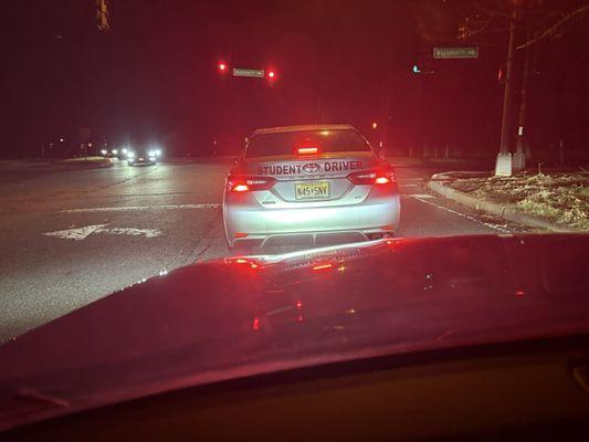 This is the car that was driving erratically and in an unsafe manner m.