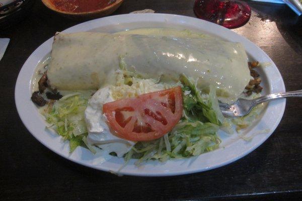 Monster Burrito is BIG & Yummy!