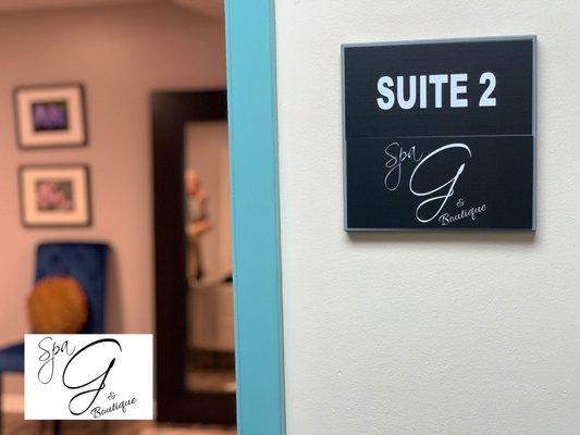 The Door to my Spa Suite