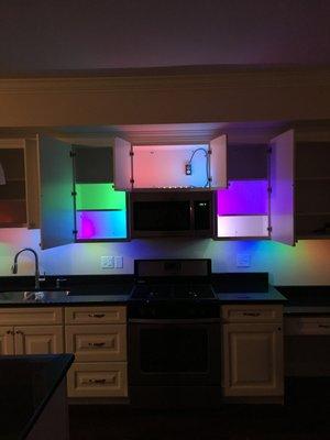 Creative Under cabinet Lighting
