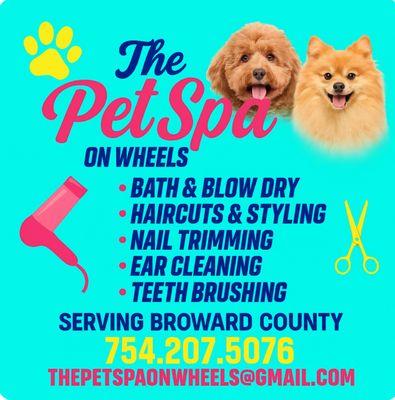 The Pet Spa On Wheels