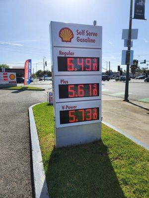 Gas is getting expensive 4/12/25