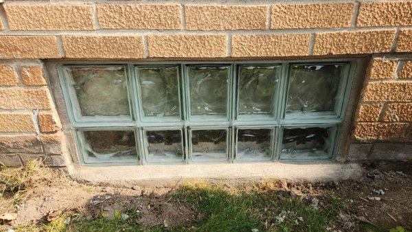 Tony Glass Block Windows